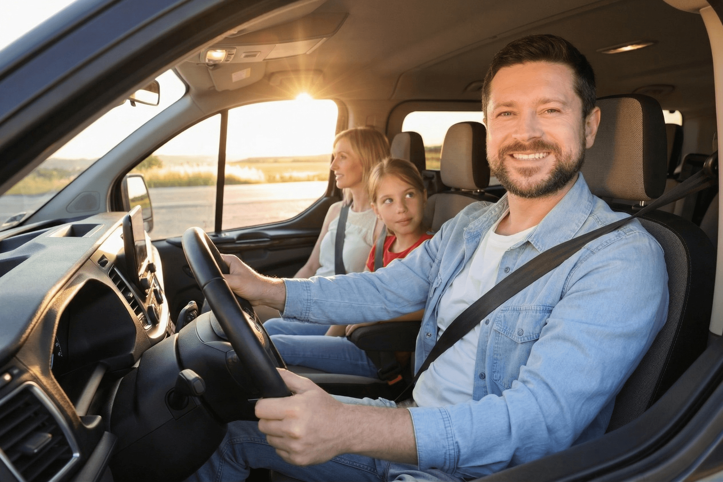 Családi utazás kisbusszal